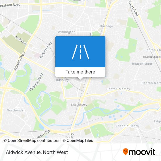 Aldwick Avenue map
