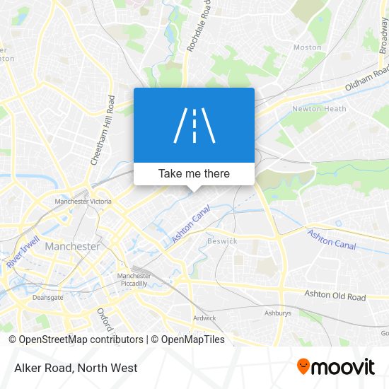 Alker Road map