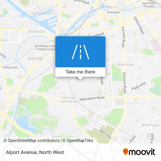 Alport Avenue map