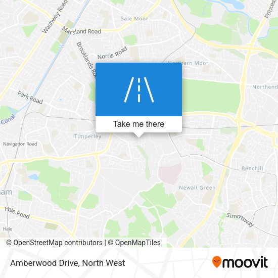 Amberwood Drive map