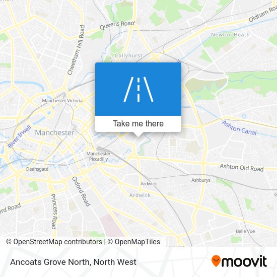 Ancoats Grove North map
