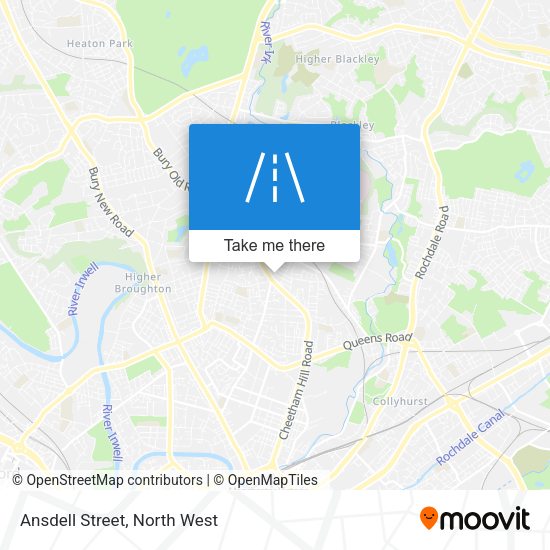 Ansdell Street map