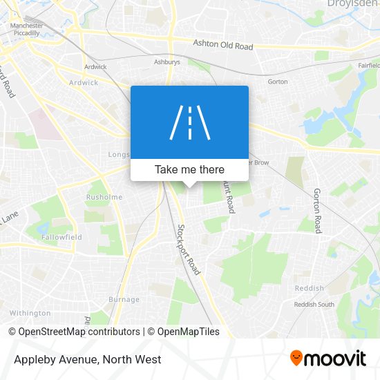 Appleby Avenue map
