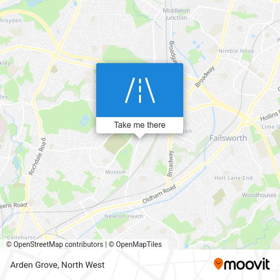 Arden Grove map