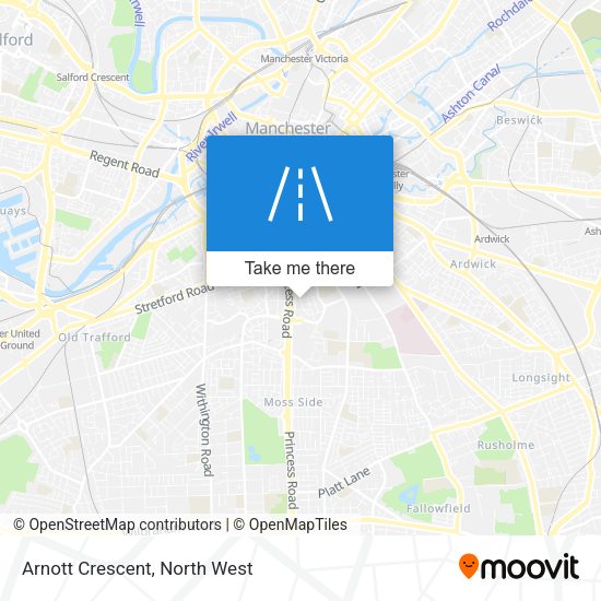 Arnott Crescent map