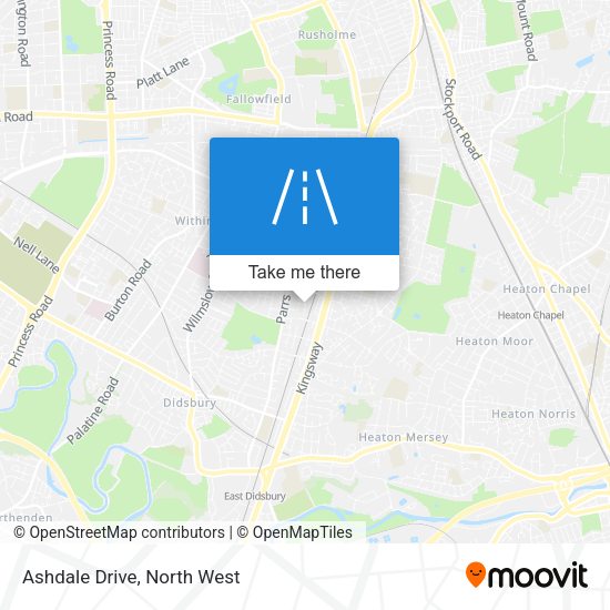 Ashdale Drive map