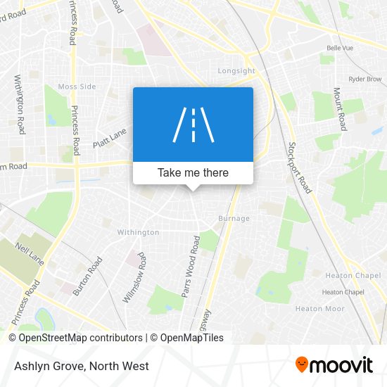 Ashlyn Grove map