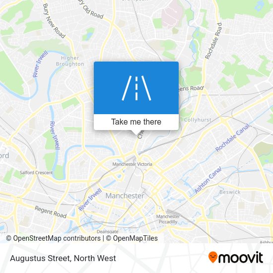 Augustus Street map
