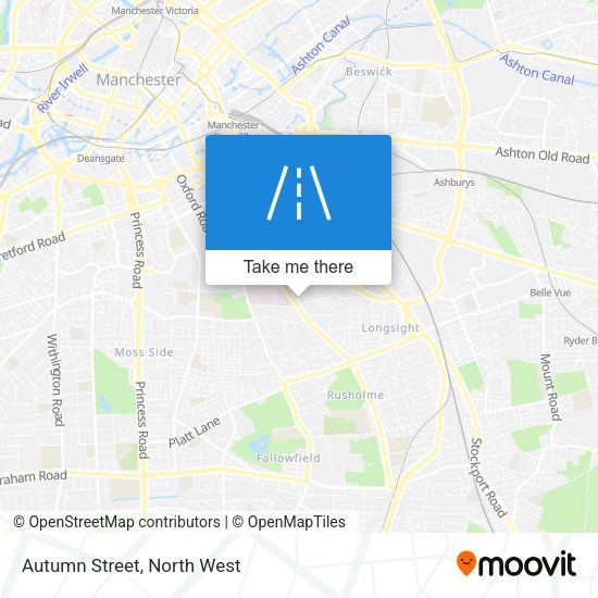 Autumn Street map