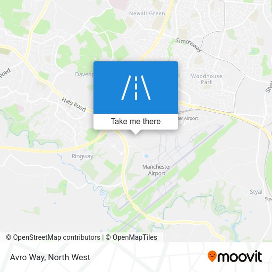 Avro Way map