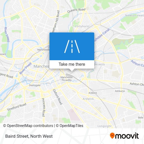 Baird Street map