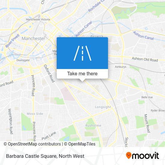 Barbara Castle Square map