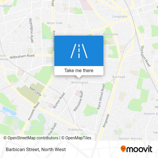Barbican Street map