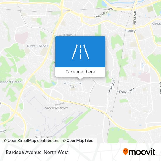 Bardsea Avenue map