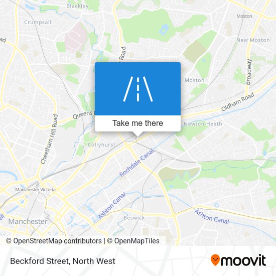 Beckford Street map
