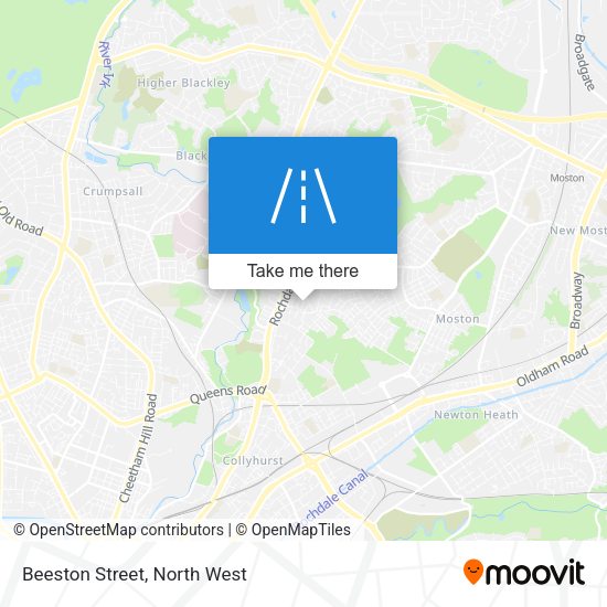 Beeston Street map