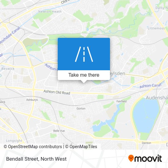 Bendall Street map