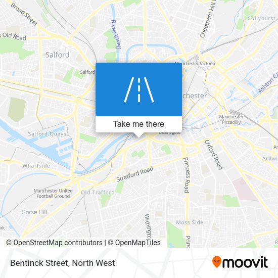 Bentinck Street map
