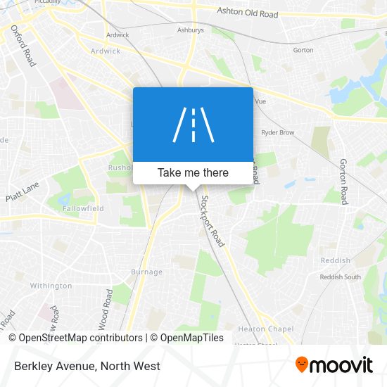 Berkley Avenue map