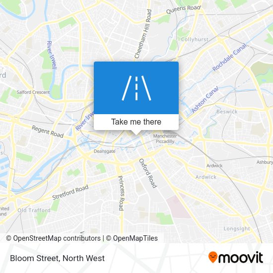 Bloom Street map