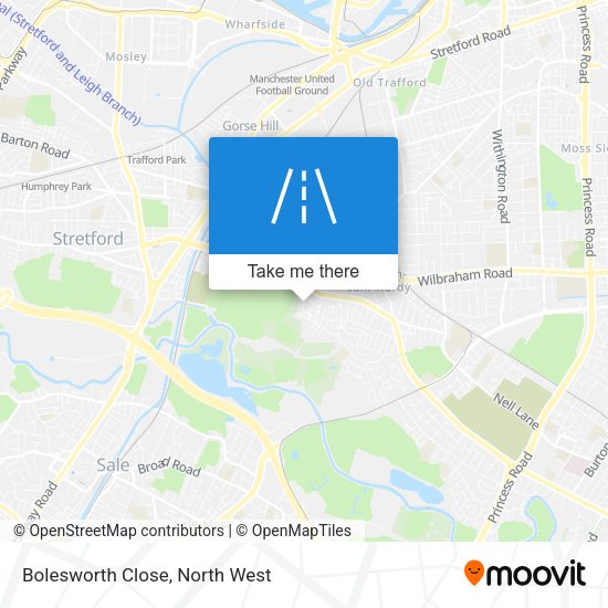 Bolesworth Close map