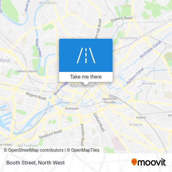 Booth Street map