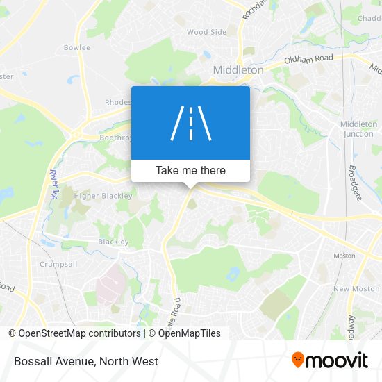 Bossall Avenue map