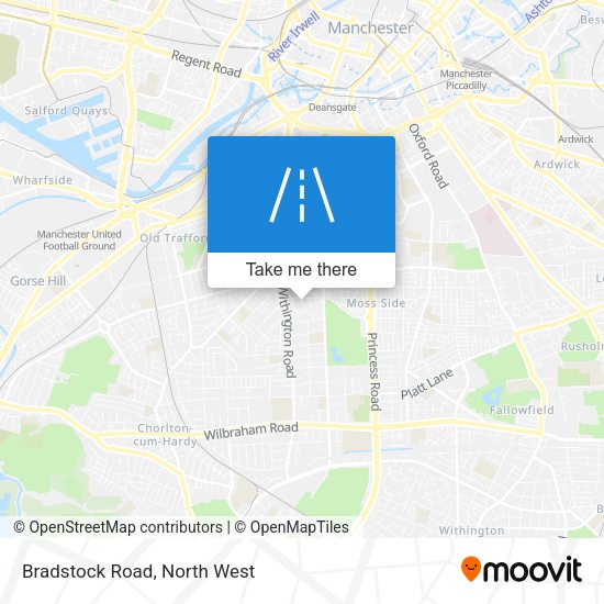 Bradstock Road map