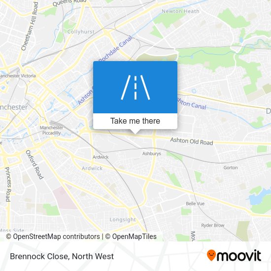 Brennock Close map