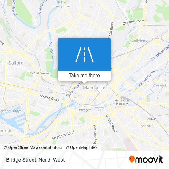 Bridge Street map
