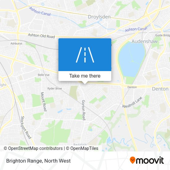 Brighton Range map