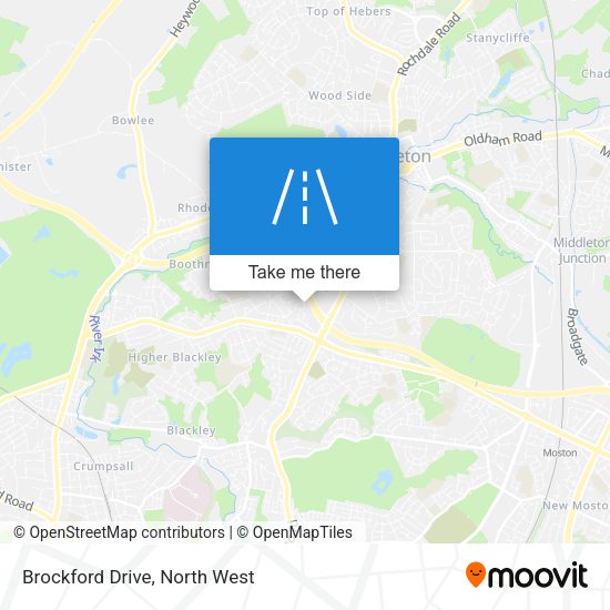 Brockford Drive map