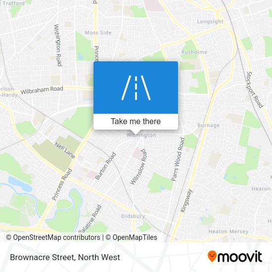 Brownacre Street map