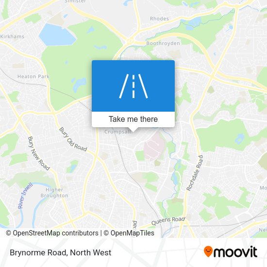 Brynorme Road map