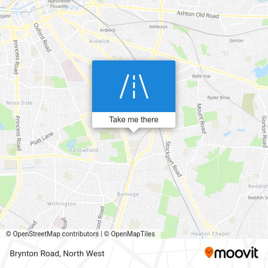 Brynton Road map