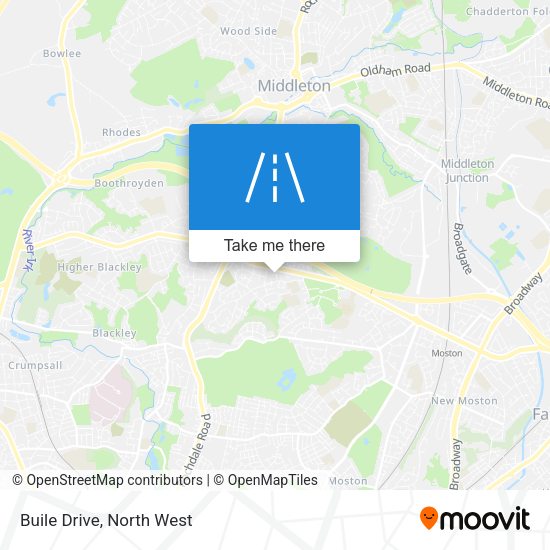 Buile Drive map