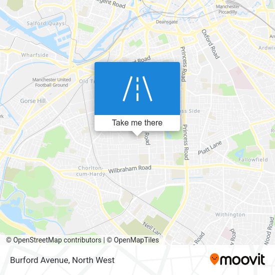Burford Avenue map