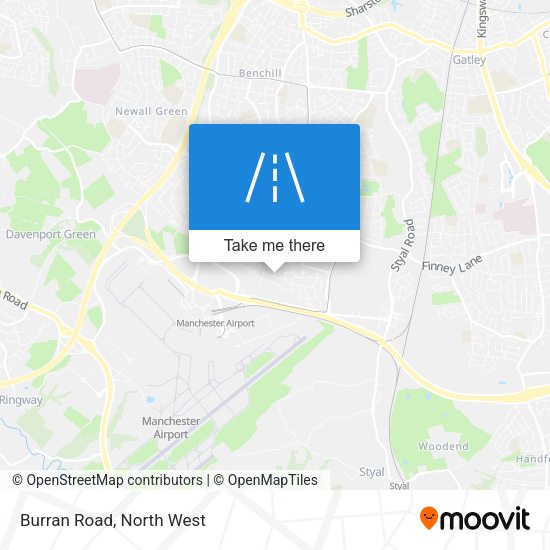 Burran Road map