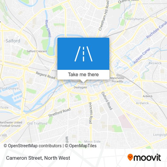 Cameron Street map