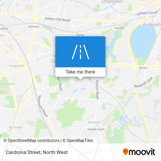 Cardrona Street map