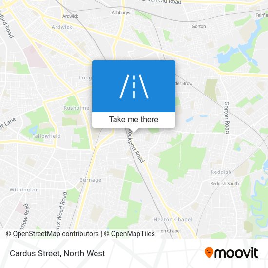 Cardus Street map