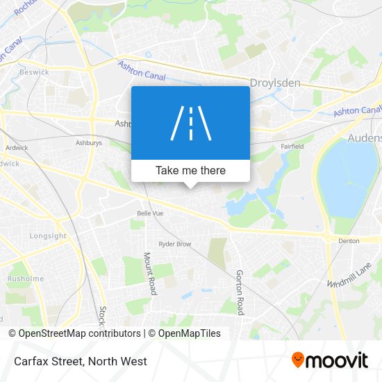 Carfax Street map
