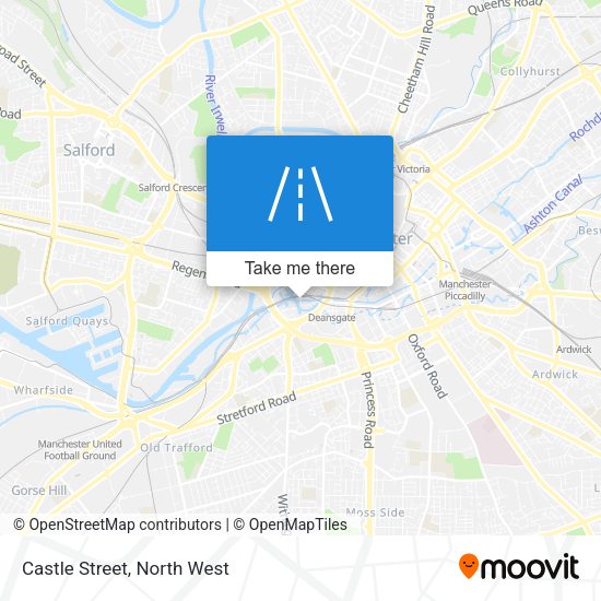 Castle Street map