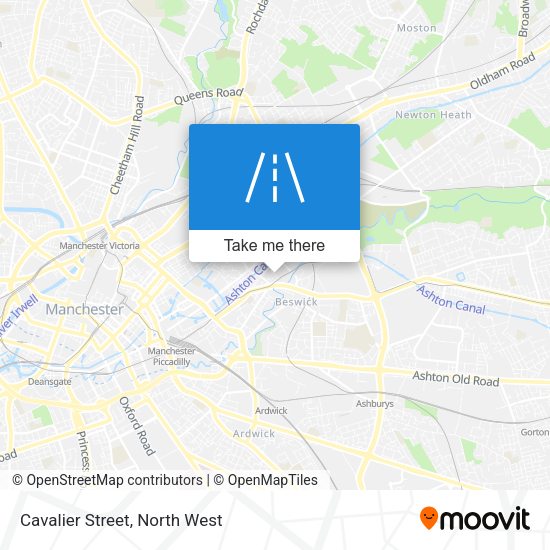 Cavalier Street map