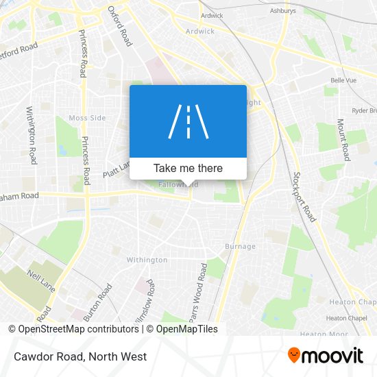 Cawdor Road map