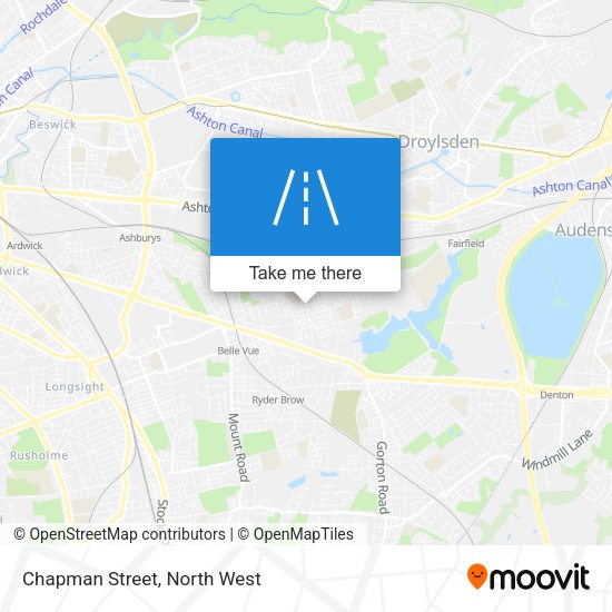 Chapman Street map