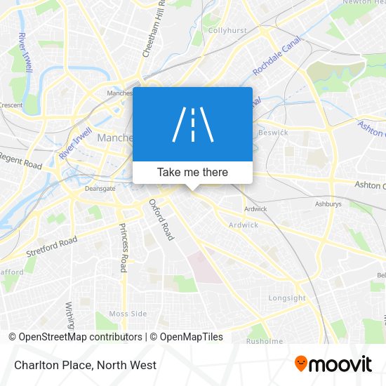 Charlton Place map