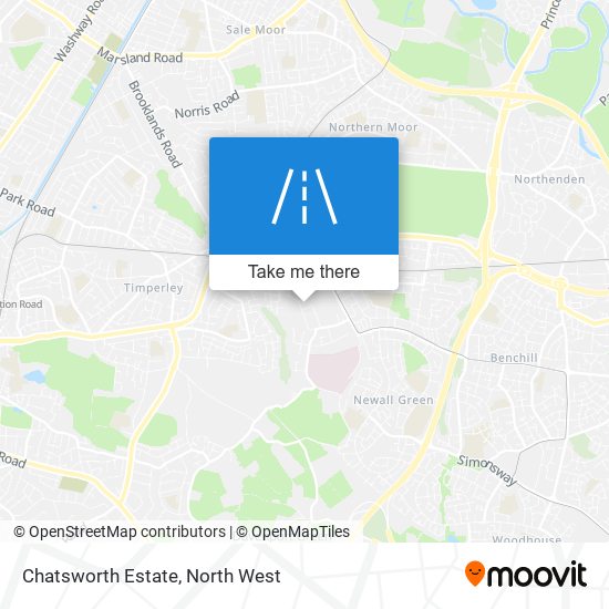 Chatsworth Estate map