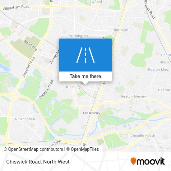 Chiswick Road map
