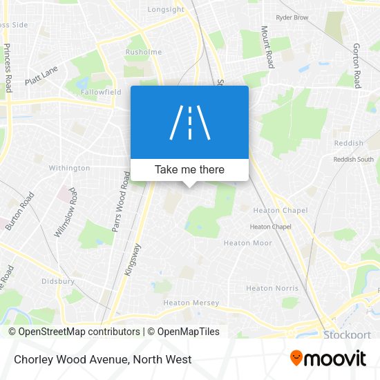 Chorley Wood Avenue map